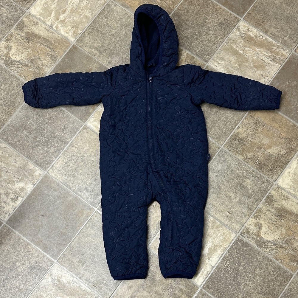 Baby GAP, Navy Blue Snowsuit, 6-12 months